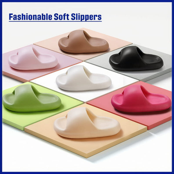 5-color soft beach slippers collection