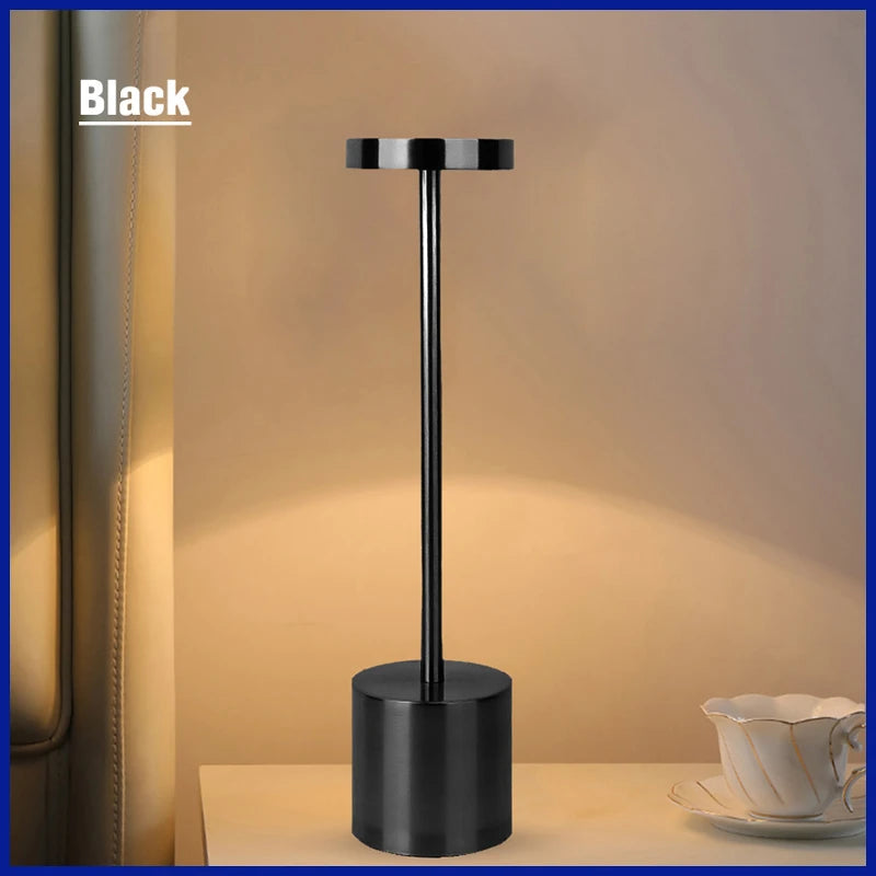 Black Dimmable LED Desk Lamp