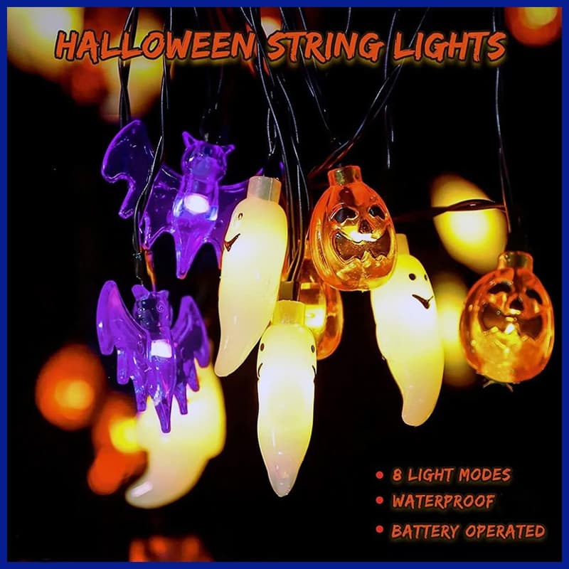 Halloween String Lights features