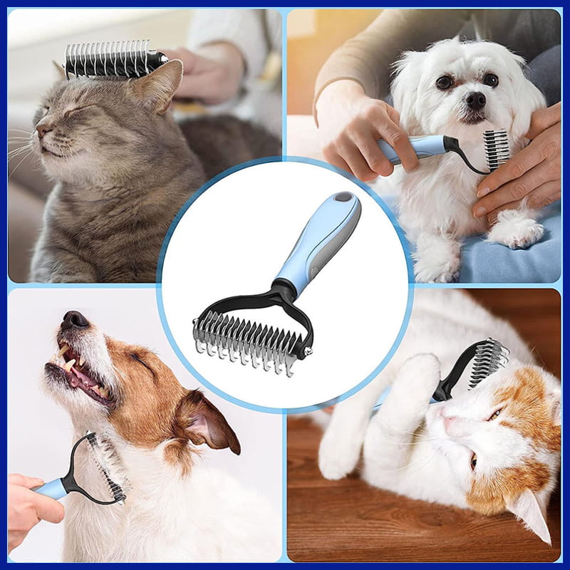 Pet Grooming Rake Comp - Dogs & Cats