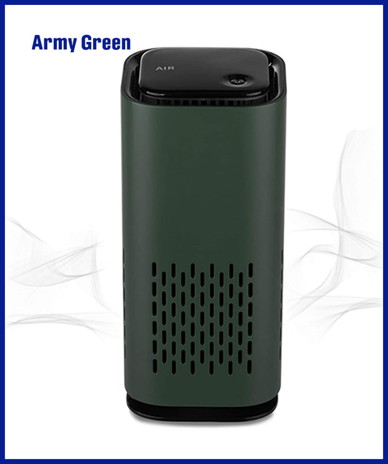 Army Green Portable Air Purifier