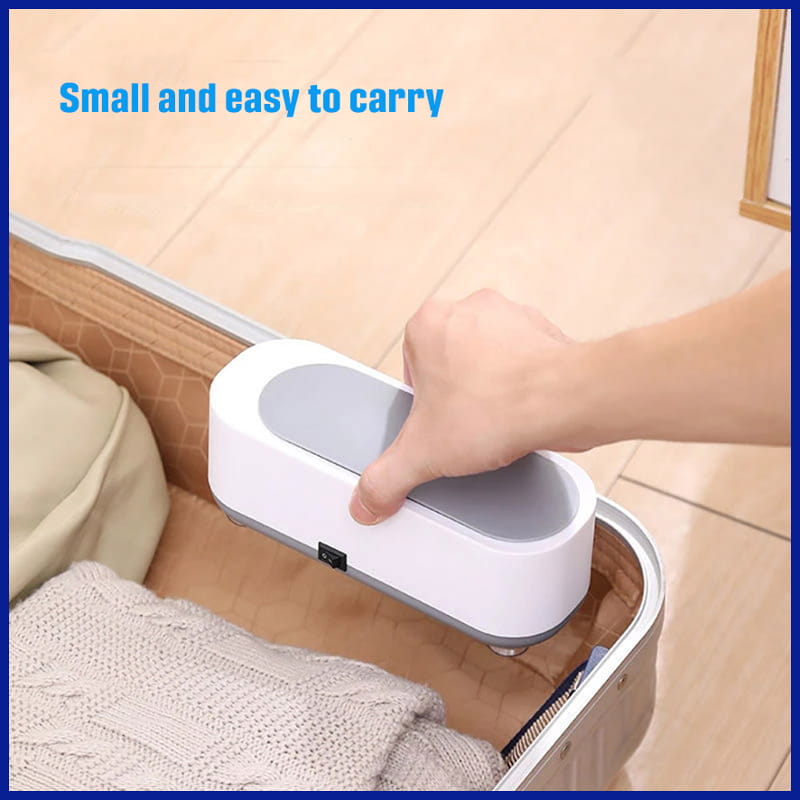 Compact and Portable Ultrasonic Cleaner