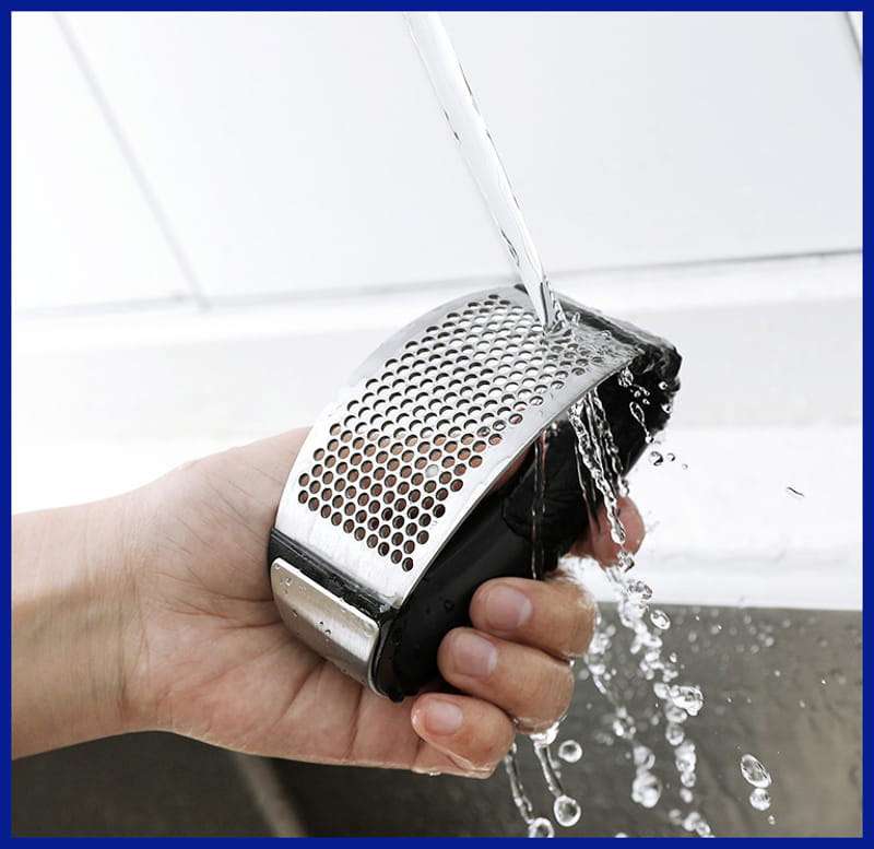 Easy-Clean Stainless Garlic Chopper