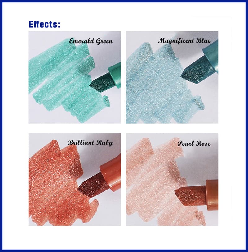Four Sparkling Marker Hues (1)