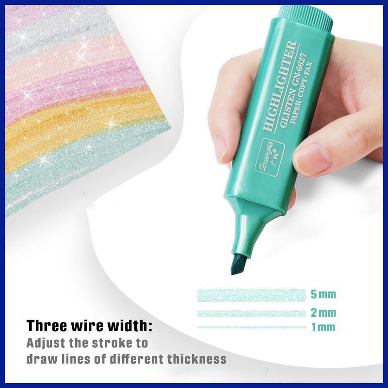 Green Sparkling Marker