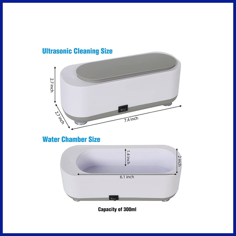 Portable Ultrasonic Cleaner Dimensions