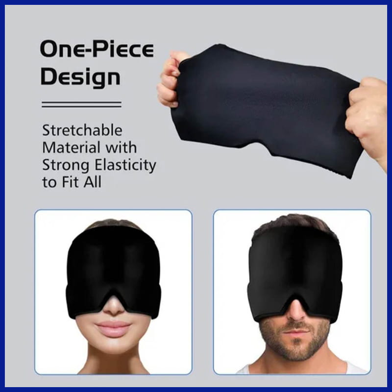 Stretchable Cooling Therapy Cap - One Size Fits All