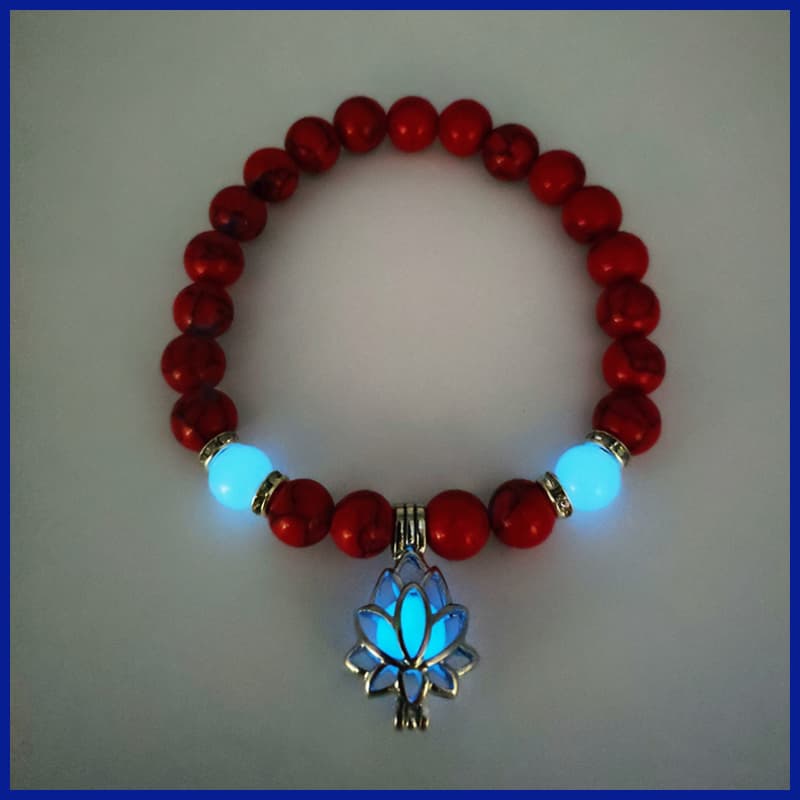 Brown Luminous Hematite Bracelet