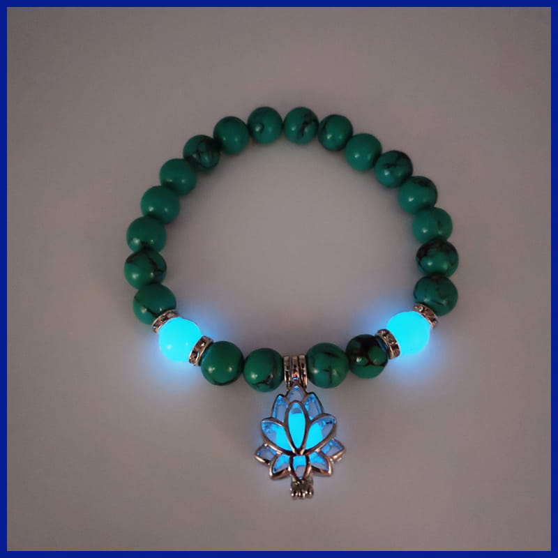 Green Luminous Hematite Bracelet
